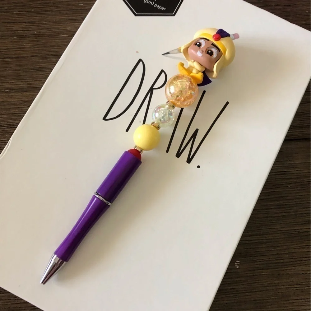 Disney Doorables: Aladdin: Aladdin as Prince handmade beaded pen